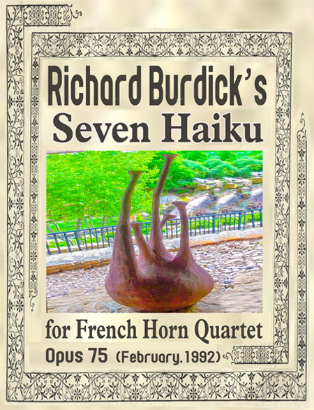 Burdick's seven Haiku cover